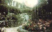Claude Monet Monet in his garden at Giverny china oil painting artist